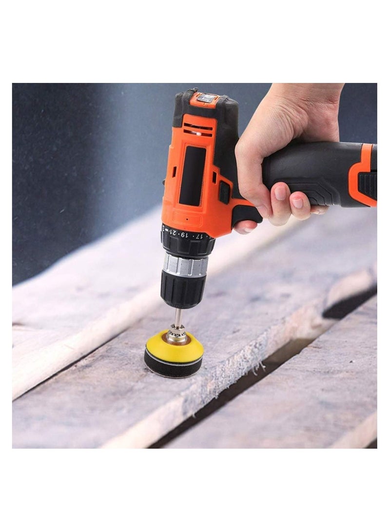 2 Inch Sanding Discs Kit 100PCS 60 TO 3000 Grit Sandpaper With A Quarter Inch Shank Backing Plate And Soft Foam Buffering Pad Hook and Loop Sand Paper - Image 5