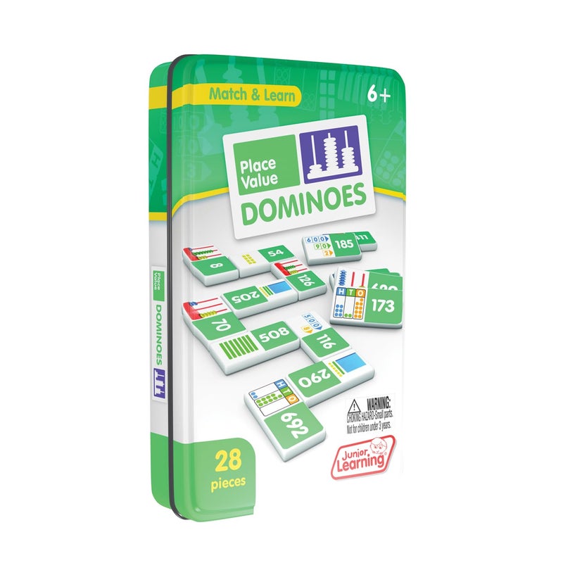 Junior Learning Place Value Dominoes Educational Action Games - Image 5