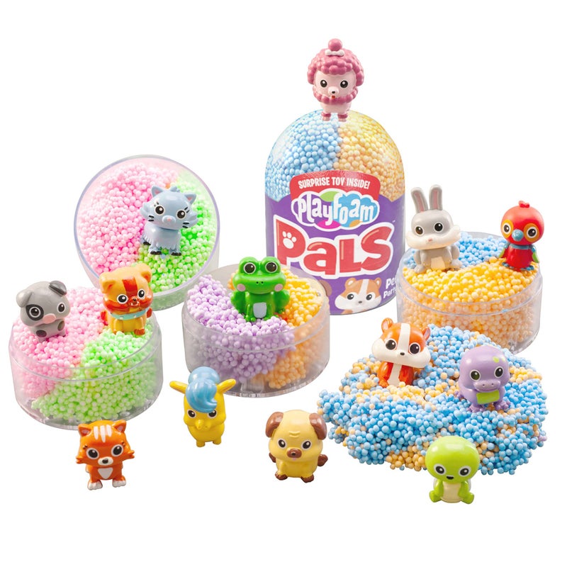 Educational Insights Playfoam Pals Pet Party 2-Pack | Non-Toxic, Never Dries Out Playfoam | Sensory, Shaping Fun, Arts & Crafts For Kids | Surprise Collectible Toy| Perfect for Ages 5 and up - Image 1