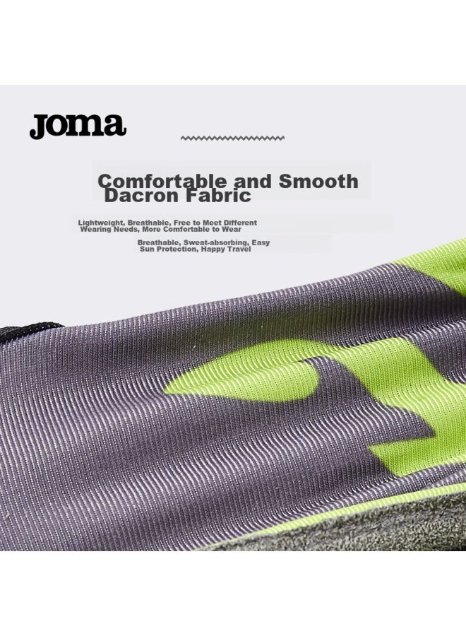 Joma قفازات جومّا للفرزبي للرجال والنساء، قفازات رياضية احترافية كاملة الأصابع، مقاومة للجلد، غير قابلة للانزلاق، للتدريب في الهواء الطلق، باللونين الأسود والرمادي، مقاس L - Image 5