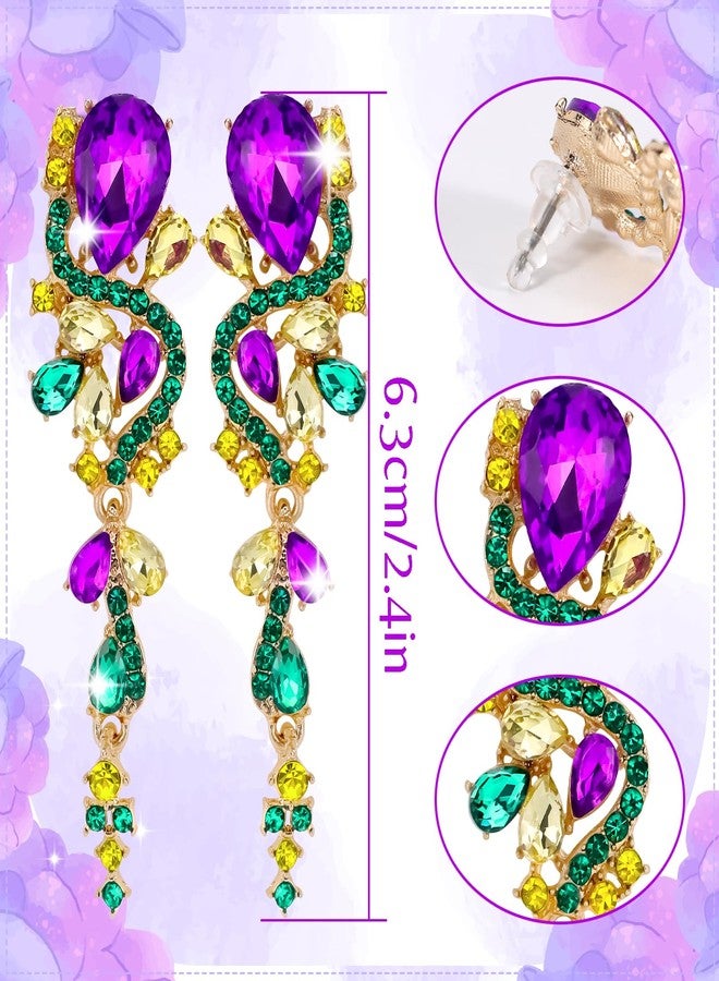 FBBP Mothers Day Gifts for Mom from Daughter Son, Purple Gifts for Women, Purple Earrings for Her Wife Sister, Birthday Anniversary Graduation Presents for Women - Image 5