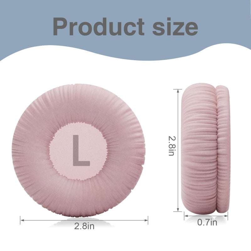 XANAD Replacement Ear Pads Compatible with JBL Tune 510BT / 520BT / 570BT / 660NC / JBL Live 460NC / 670NC / JR310BT / JR300BT, Sony WH-CH520 / Sony MDR-ZX110 and More Headphones EarPads, Pink - Image 3