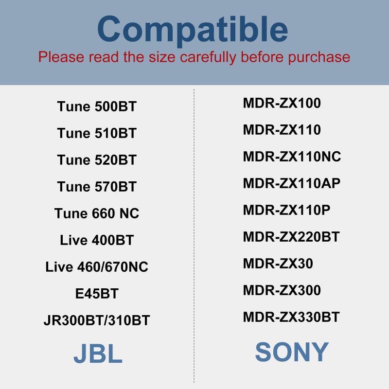 XANAD Replacement Ear Pads Compatible with JBL Tune 510BT / 520BT / 570BT / 660NC / JBL Live 460NC / 670NC / JR310BT / JR300BT, Sony WH-CH520 / Sony MDR-ZX110 and More Headphones EarPads, Pink - Image 4