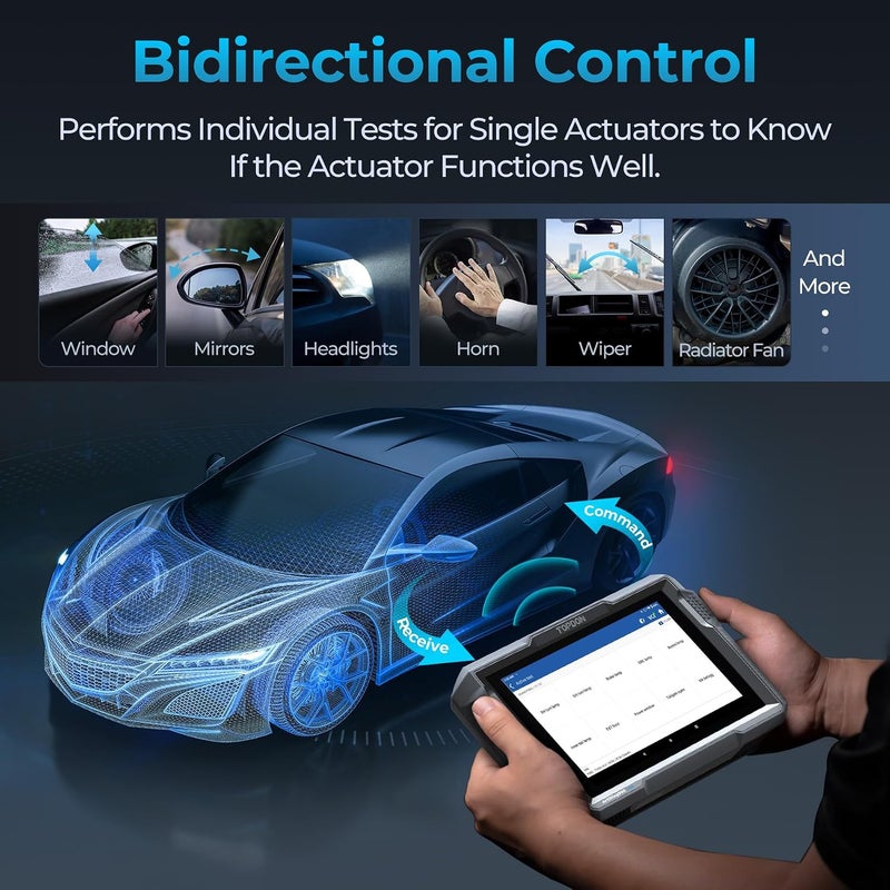 TOPDON Bidirectional Scan Tool, ArtiDiag900 Lite Automotive Diagnostic Tool - Image 2