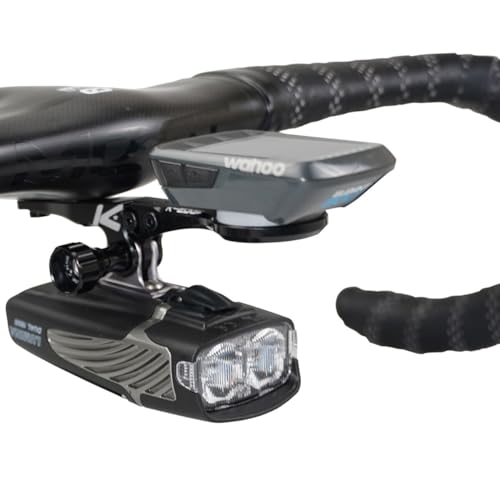 K-Edge | Integrated Handlebar System Bicycle Computer Combo Mount | for Wahoo GPS Devices | Black - Image 3