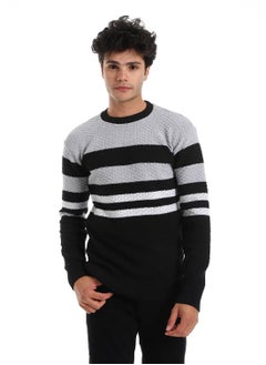 Caesar Wool Mens Pullover With Multi Design  - Image 1