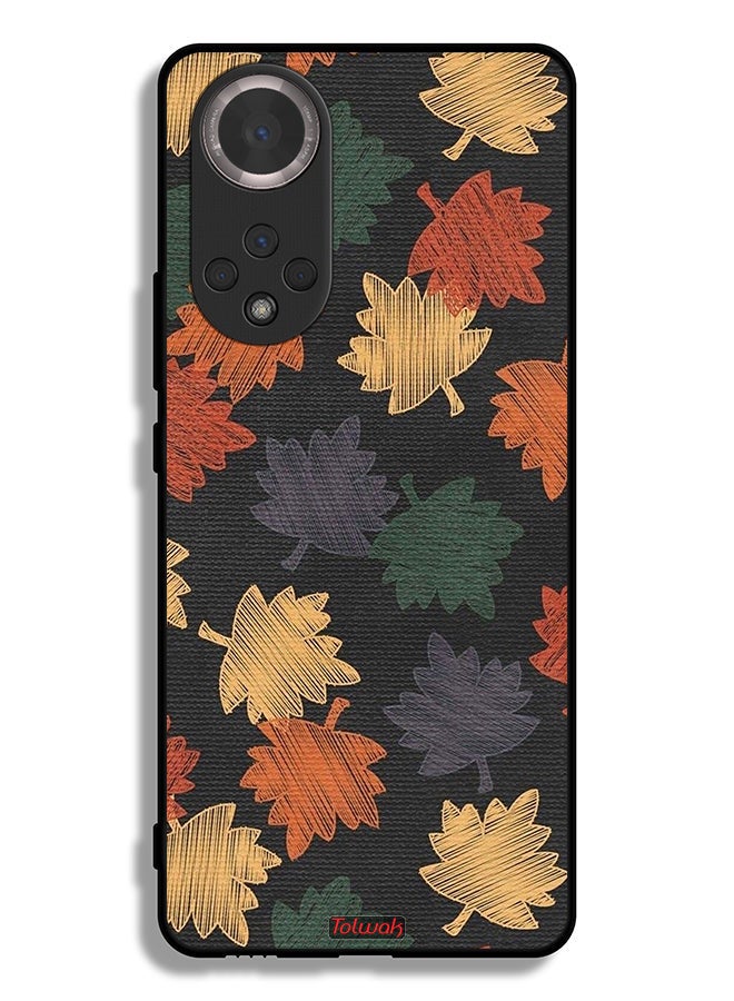 Tolwak Honor 50 Protective Case Cover Autumn Leaves Art - Image 2