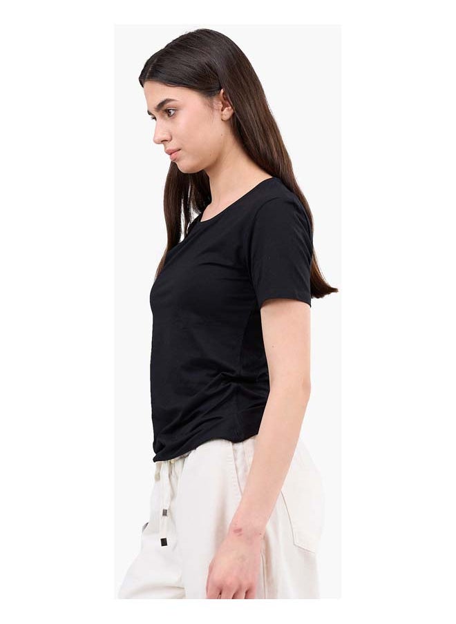 Clue Timeless Tencel Crew Neck Top  - Image 2