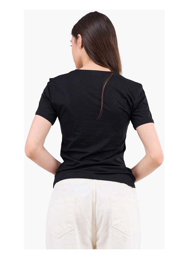 Clue Timeless Tencel Crew Neck Top  - Image 3
