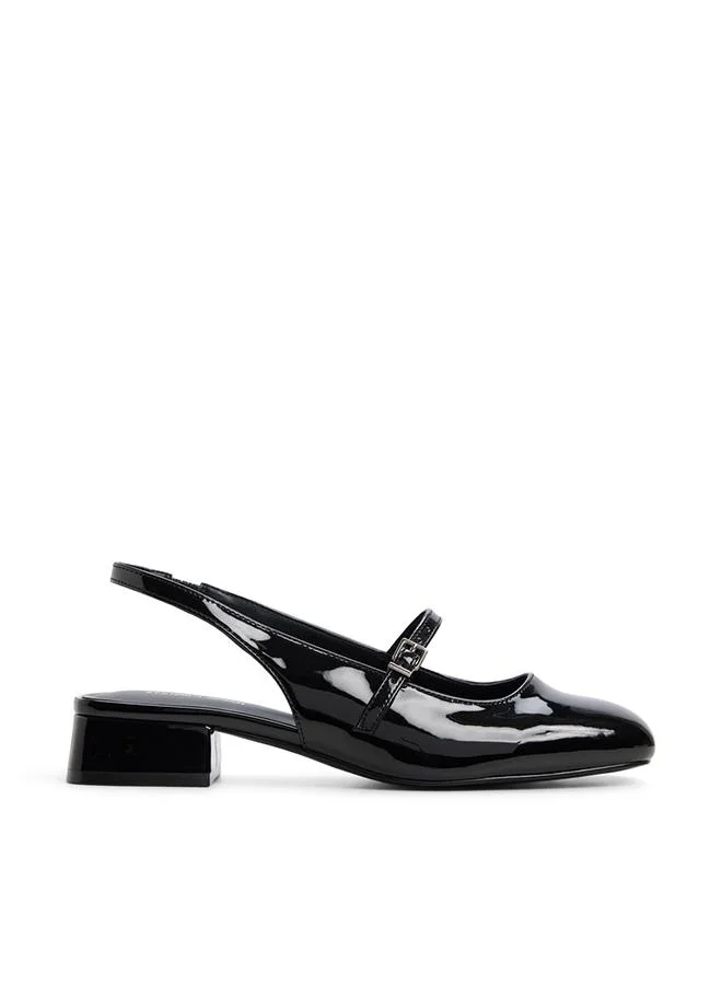 Viviianna Ladies Black Heeled Shoes