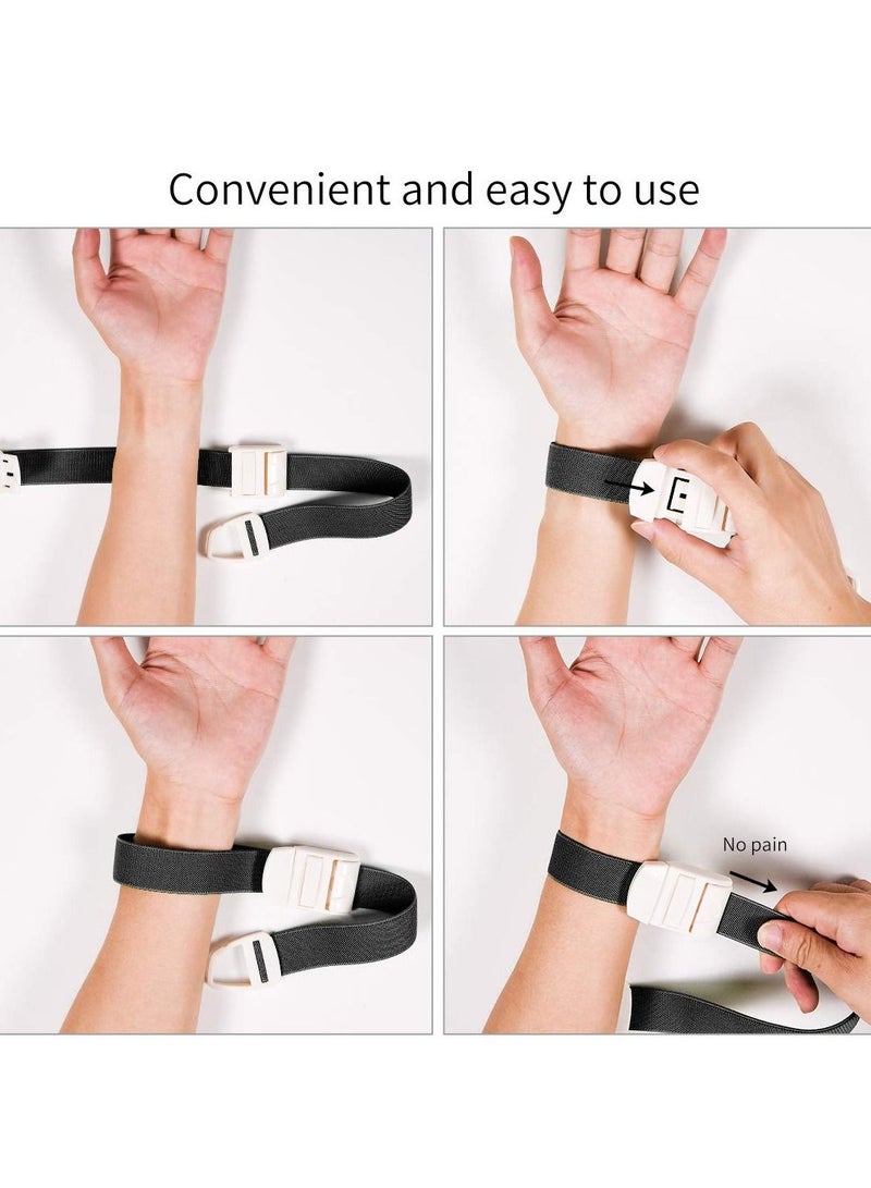 5-Piece Adjustable Tourniquets Medical Emergency First Aid Quick Release Outdoor Elastic Strap Buckle Band - Image 4
