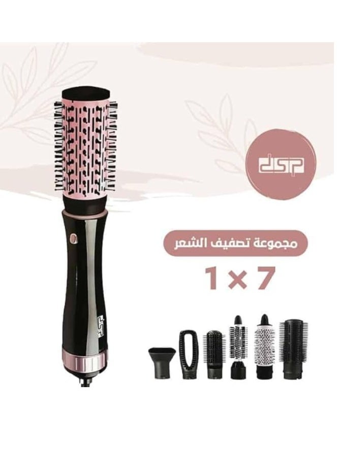 دي اس بي فرشاة تصفيف الشعر من دي اس بي، اسود 50020  - Image 4