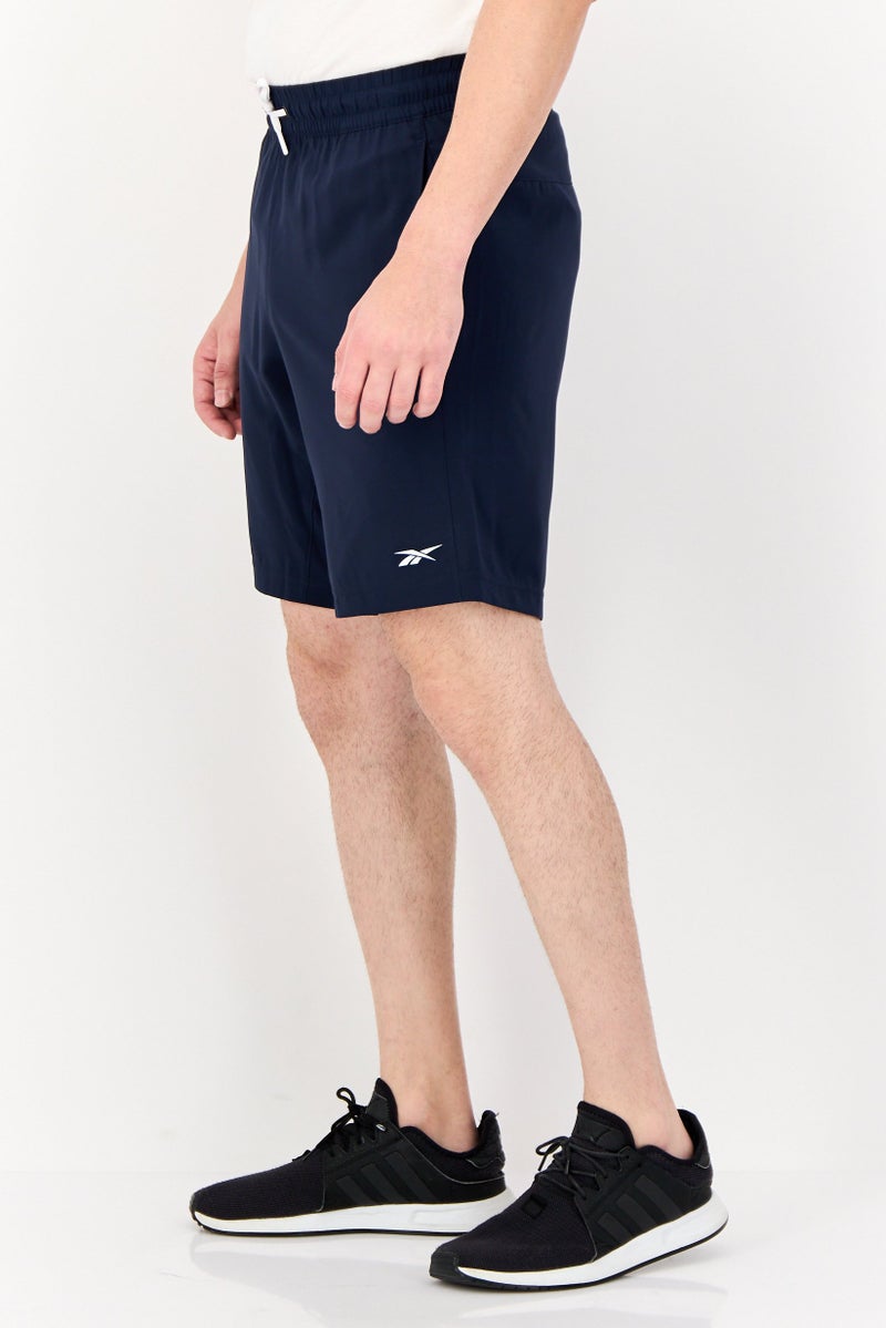 Reebok Men Sportswear Fit Training Shorts, Navy  - Image 2