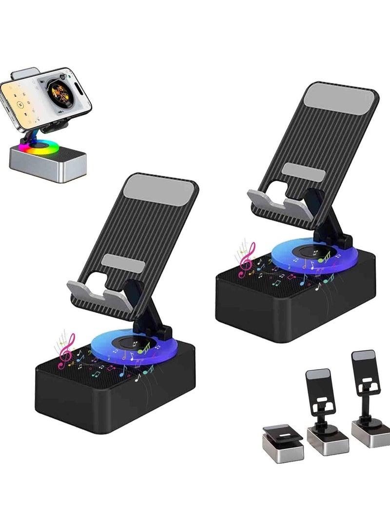 SUKILO 3-in-1 Bluetooth Speaker with Power Bank & Phone Holder – Portable Audio Power Bracket with Rechargeable Battery for Travel and Home Use - Image 1