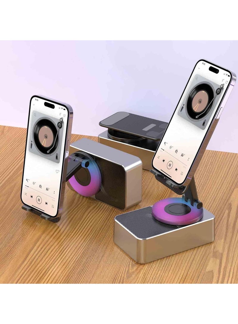 SUKILO 3-in-1 Bluetooth Speaker with Power Bank & Phone Holder – Portable Audio Power Bracket with Rechargeable Battery for Travel and Home Use - Image 4