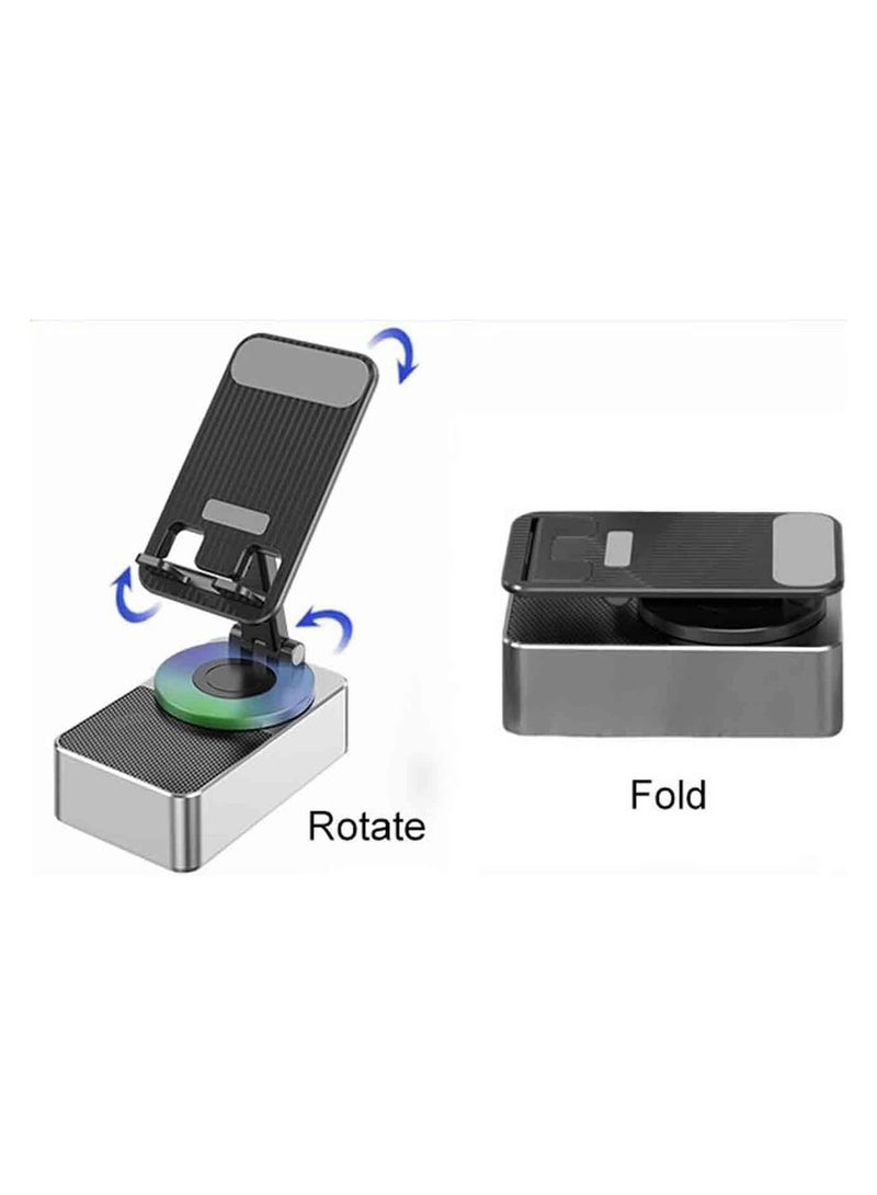 SUKILO 3-in-1 Bluetooth Speaker with Power Bank & Phone Holder – Portable Audio Power Bracket with Rechargeable Battery for Travel and Home Use - Image 5