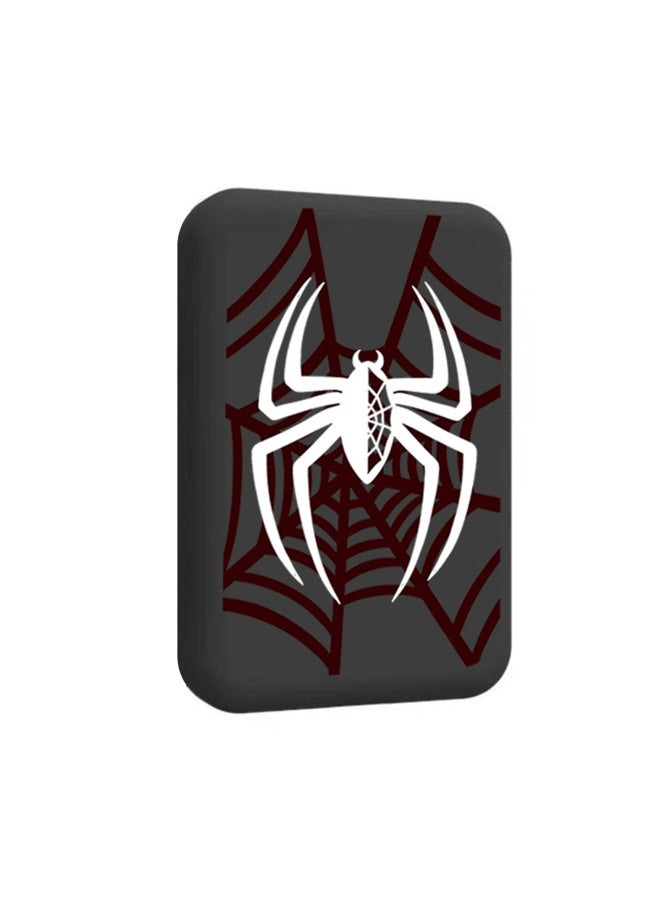 Magsafe Magnetic Wireless Charging Treasure Protective Case Is Suitable For Apple Matte Black Spider In Stock-Specifications:Spider Web Black Frosted Shell