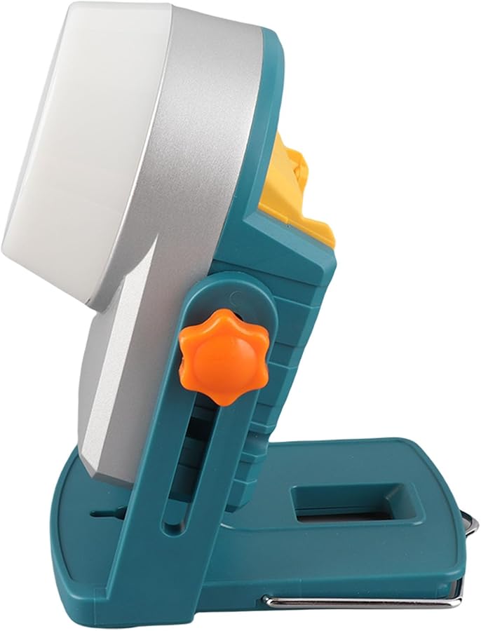 18W Portable LED Work Light 1600LM with Hook for 14V 18V Li Battery Outdoor Camping Car Repair - Image 5