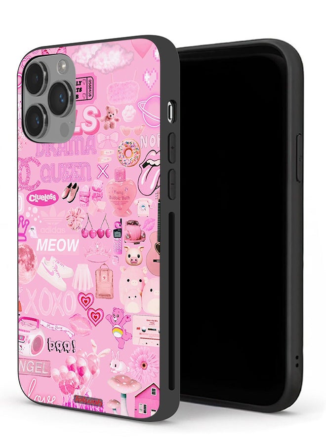 Tolwak Apple iPhone 14 Pro Max Protective Case Girls Drama Queen - Image 1