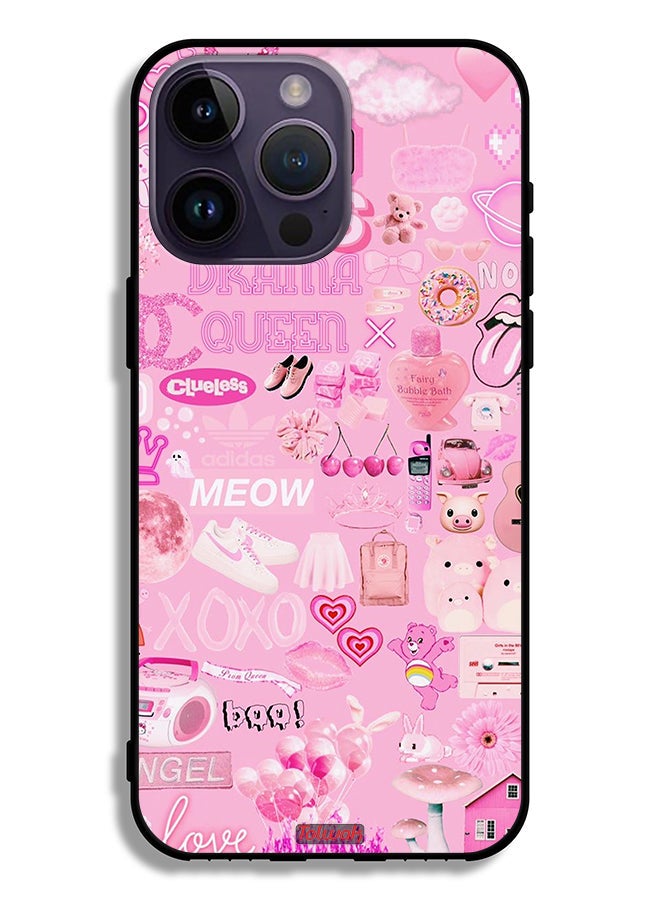 Tolwak Apple iPhone 14 Pro Max Protective Case Girls Drama Queen - Image 2