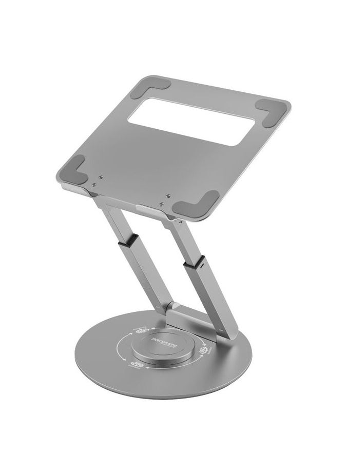 Promats Promate DeskMate-6 Ergonomic Multi-Level Aluminium Laptop Stand  - Image 1