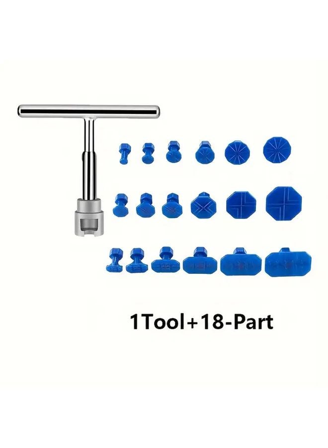 18 Parts Car Dent Removal Kit 2 In 1 Welding Puller Tool Set With Suction Cup - Image 3