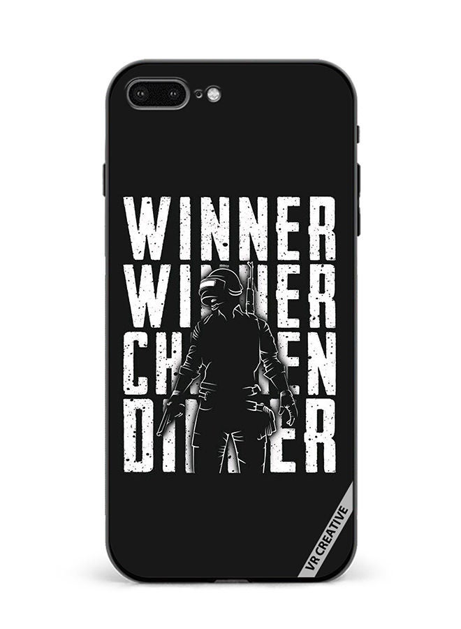 Protective Case Cover For Apple iPhone 7 Plus/8 Plus Pubg Design Multicolour