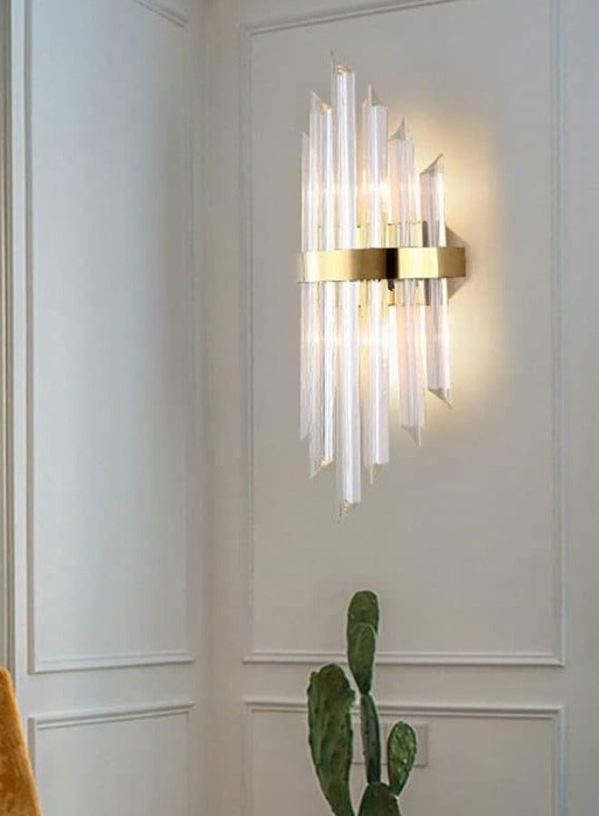 Target Modern Crystal Wall Lamp E14 for Bedroom, Living Room, Office - Image 2