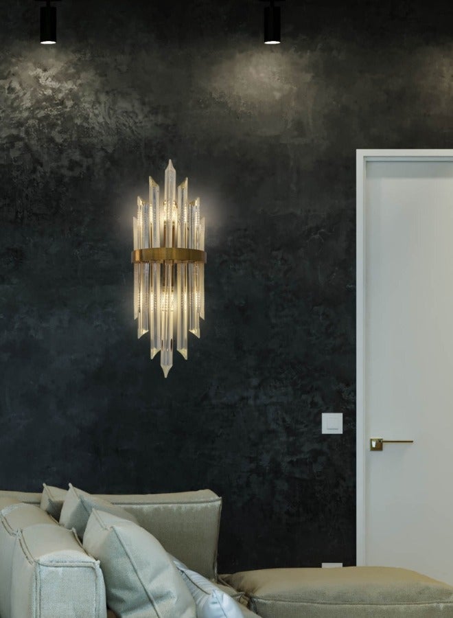 Target Modern Crystal Wall Lamp E14 for Bedroom, Living Room, Office - Image 3