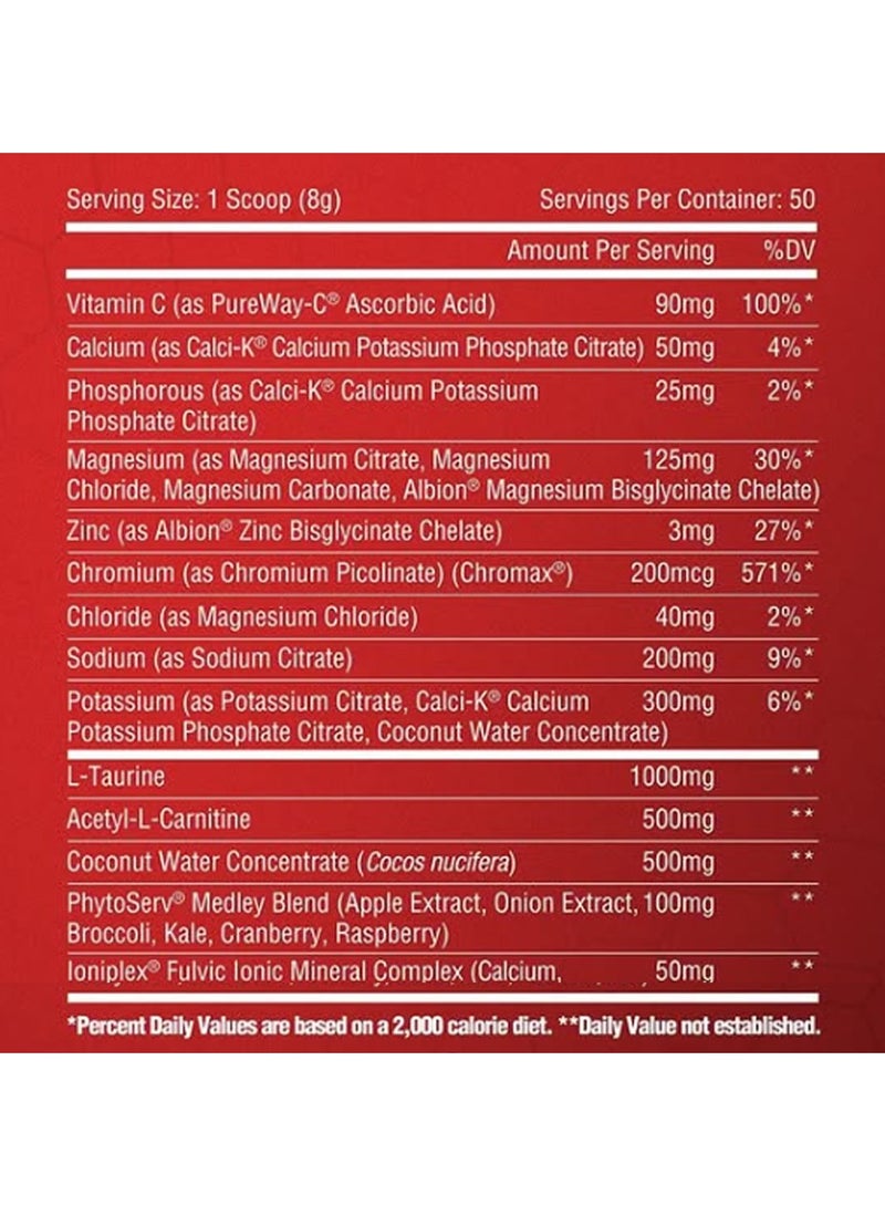 UNMATCHED Unmatched Electra Shred Advance Hydration Strawberry Colada 415g  - Image 2