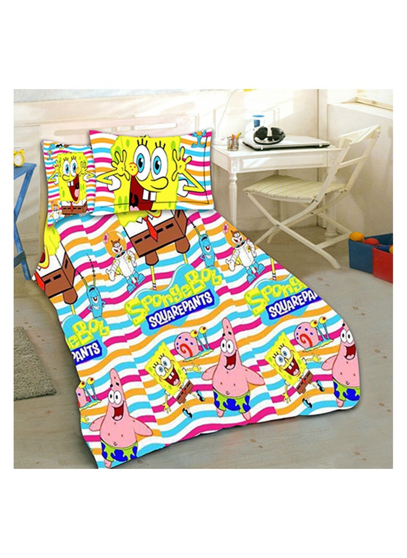 Family Bed - Kids Steak Bed sheet 3 pieces size 120 x 200 cm Model 080 from Family Bed - Image 1
