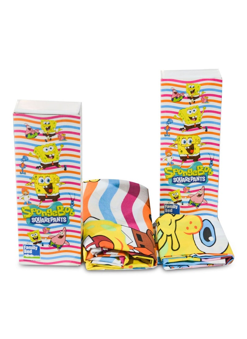 Family Bed - Kids Steak Bed sheet 3 pieces size 120 x 200 cm Model 080 from Family Bed - Image 1