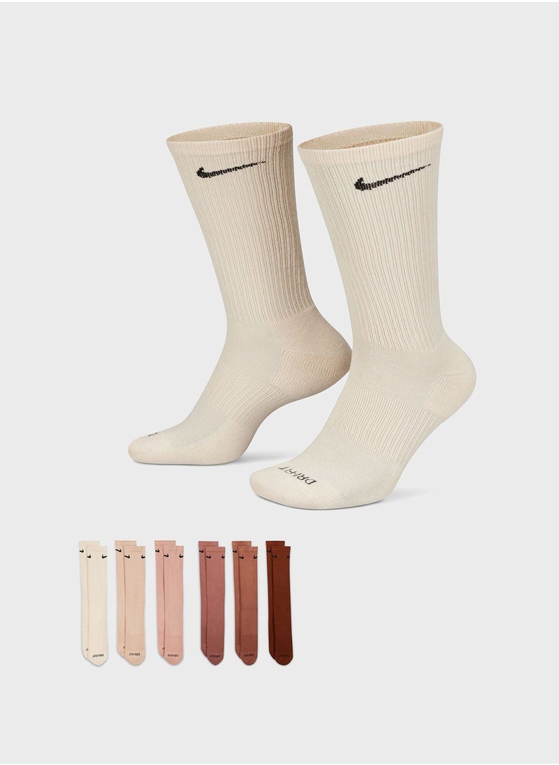 Nike 6 Pack Everyday Plus Cush Crew  - Image 1
