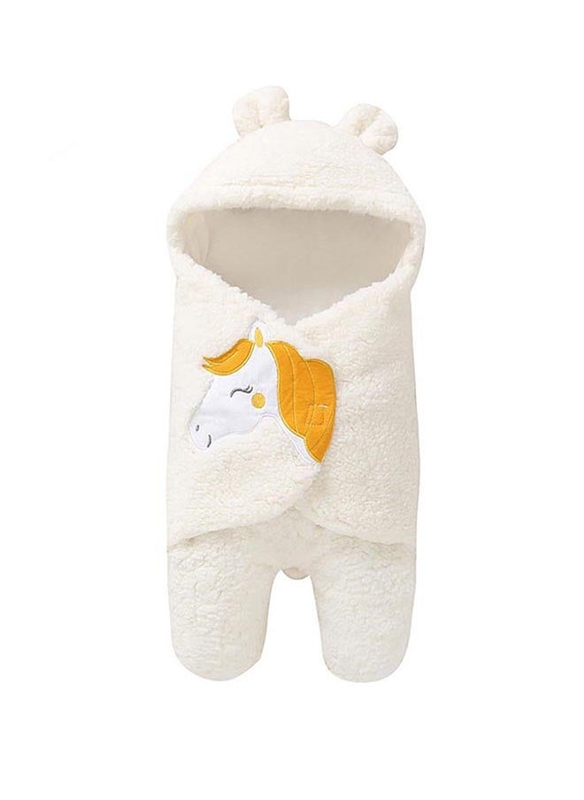 Adjustable Soft Baby Swaddling Infant Hooded Wearable Blanket Sleeping Bag
