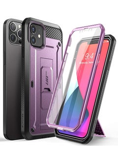SupCase Unicorn Beetle Pro Series Case For Iphone 12 And Iphone 12 Pro 2020 Release 6.1 Inch Built In Screen Protector Full Body Rugged Holster Case Violte  - Image 1