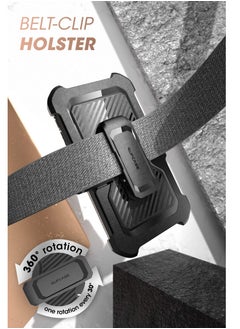 SupCase Unicorn Beetle Pro Series Case For Iphone 12 And Iphone 12 Pro 2020 Release 6.1 Inch Built In Screen Protector Full Body Rugged Holster Case Violte  - Image 4