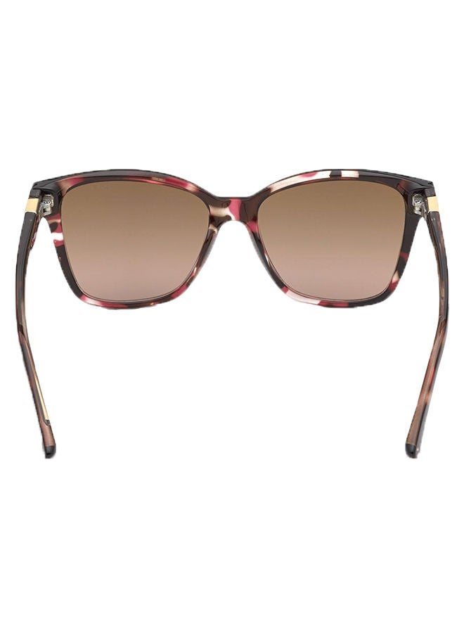 GUESS Women Wayfarer Sunglasses with Brown Lenses - GU7776 74G 54mm - Image 3