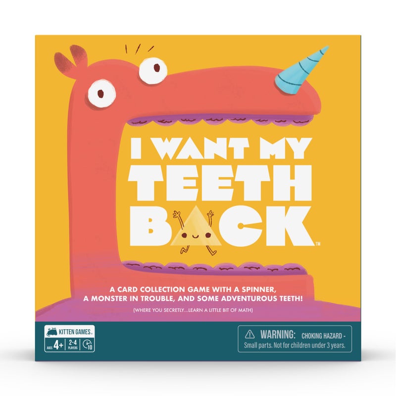 Exploding Kittens I Want My Teeth Back 24 Players Ages 4 10 Minutes to Play Educational Board Game for Kids - Image 3