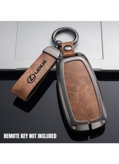 LEXUS Luxury Lexus Car Key Chain - Elegant PU Leather Strap and Metal Ring - Durable and Stylish Keyring  - Image 5