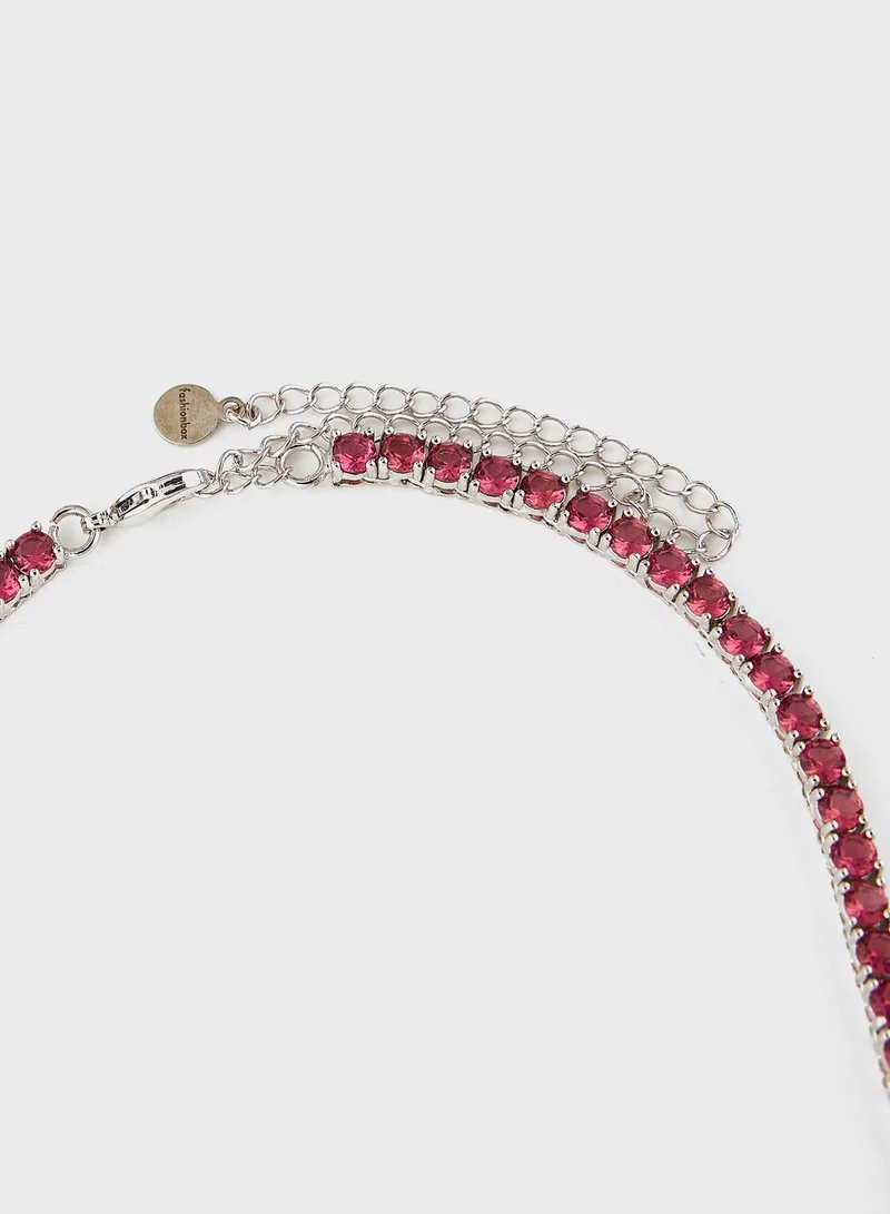 Fashionbox Gigi Tennis Necklace