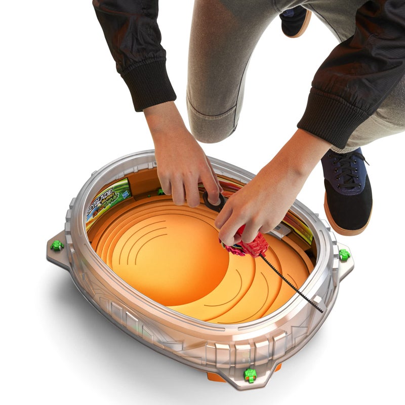 Beyblade Burst QuadDrive Cosmic Vector Battle Set - Battle Game Set with Beystadium, 2 Battling Top Toys and 2 Launchers for Ages 8 and Up - Image 5