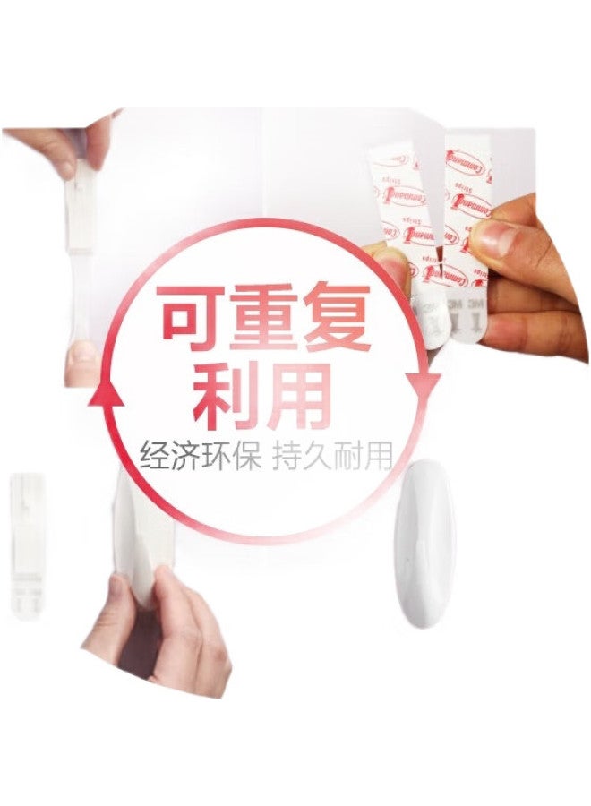 3M 3M Adhesive Strips, Highman Double-Sided Invisible Adhesive Strips Refill Pack, Strong Adhesion, Easy Removal, No Trace, 6 Pieces Medium Size - Image 1