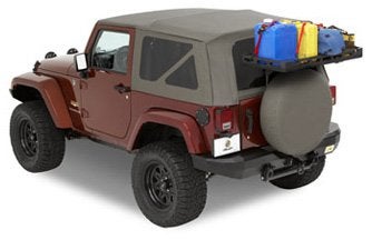 Bestop نظام دعم رف الباب الخلفي Bestop 4141201 لسيارة Wrangler JK 2007-2018 ذات البابين/الأربعة أبواب - Image 2