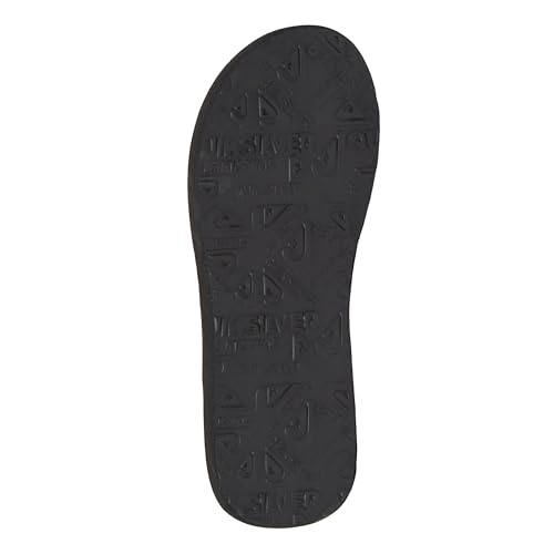 Quiksilver Men's Carver Suede 3-Point Flip Flop Sandal Athletic, Demitasse/Solid, 7 M US - Image 5