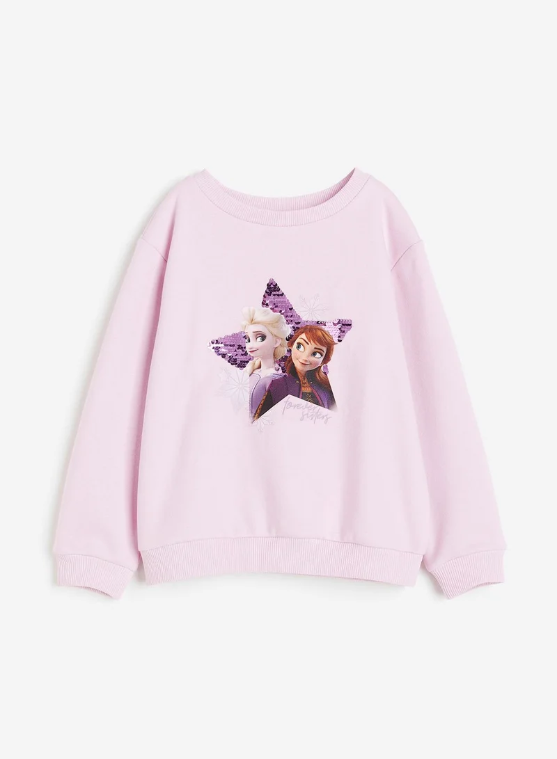 اتش اند ام Kids Disney Print Sweatshirt