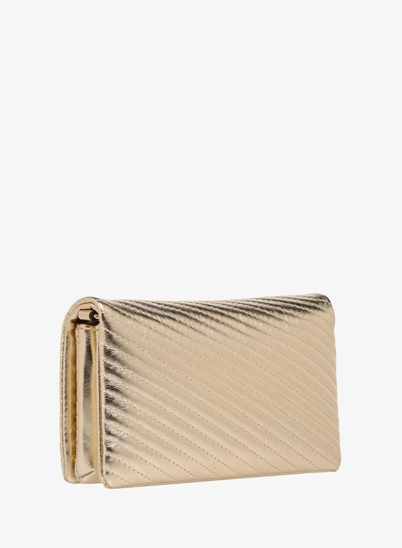 Paprika GOLD Quilted Crossbody Bag with Chain Strap for Women | Best Price UAE