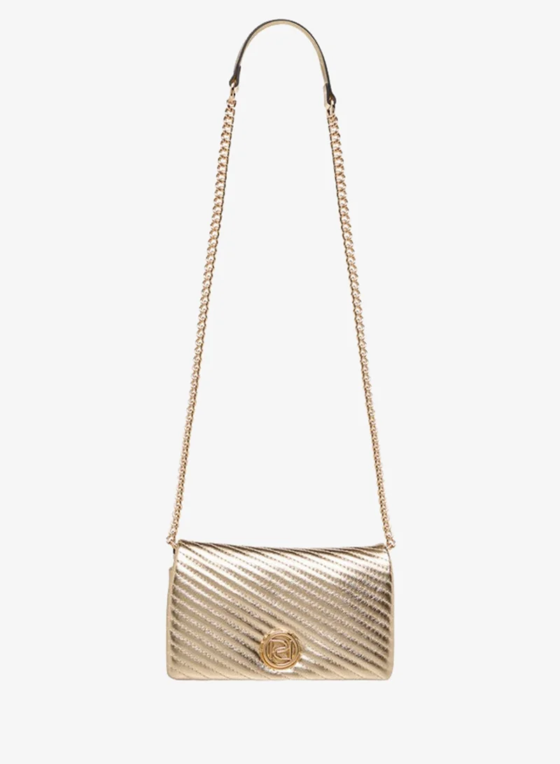 Paprika GOLD Quilted Crossbody Bag with Chain Strap for Women | Best Price UAE