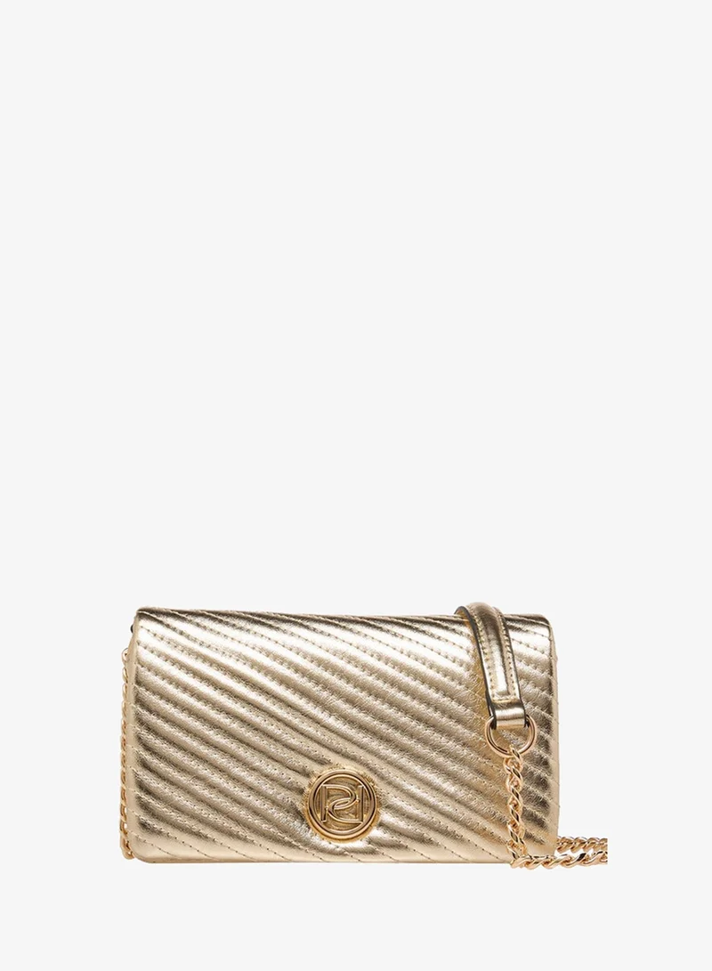 Quilted Crossbody Bag with Chain Strap