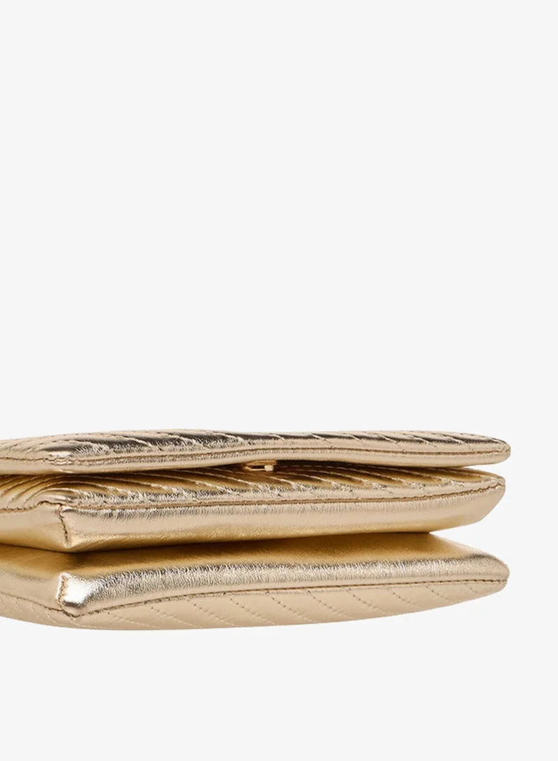 Paprika GOLD Quilted Crossbody Bag with Chain Strap for Women | Best Price UAE