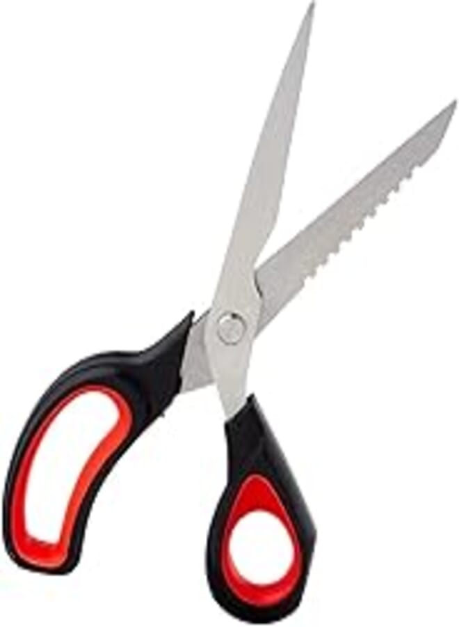 elyassin Stainless Steel Scissors, 10 x 23 cm - Multi Color